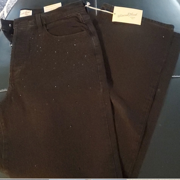 Universal Thread - Universal Thread Women's Rhinestones Embellished B Black - Picture 5 of 7